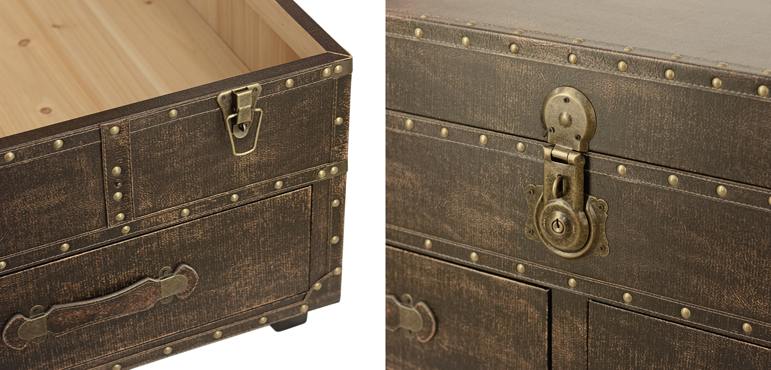 Сундук Chest Basil на ножках - фото