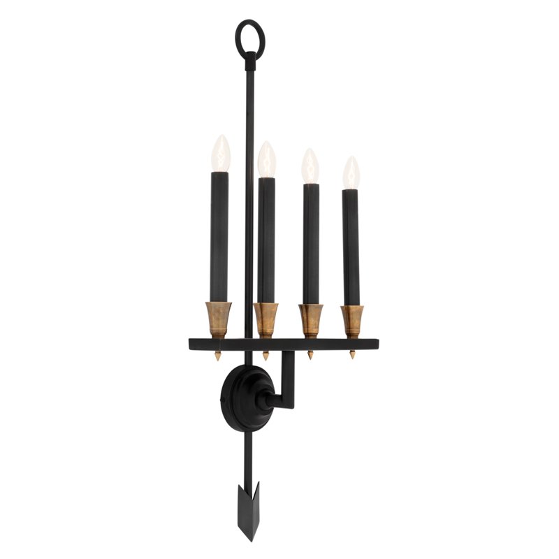 Бра Eichholtz Wall Lamp Gaillard Темная бронза Латунь Античная полированная Бра Eichholtz Wall Lamp Gaillard Темная бронза Латунь Античная полированная в Рязани | Loft Concept