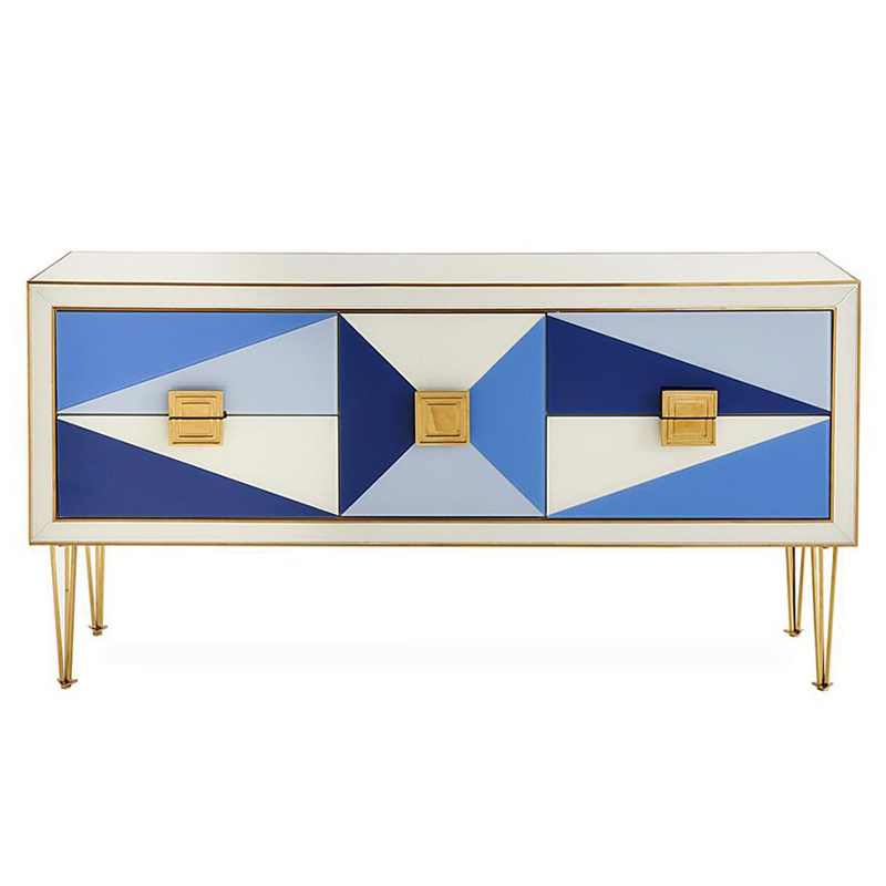 Комод JONATHAN ADLER HARLEQUIN CREDENZA - BLUE Мульти Комод JONATHAN ADLER HARLEQUIN CREDENZA - BLUE Мульти в Рязани | Loft Concept