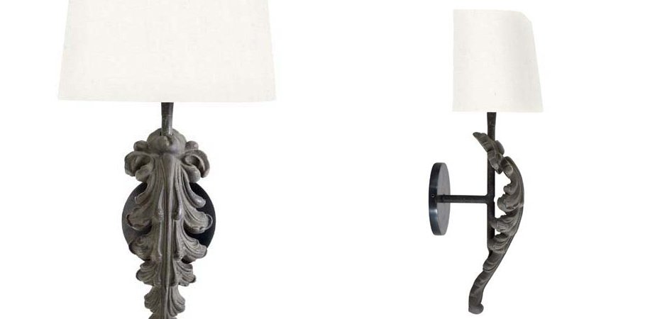 Бра Eichholtz Wall Lamp Beau Site Antique green+White Бра Eichholtz Wall Lamp Beau Site Antique green+White - Loft-Concept в Рязани