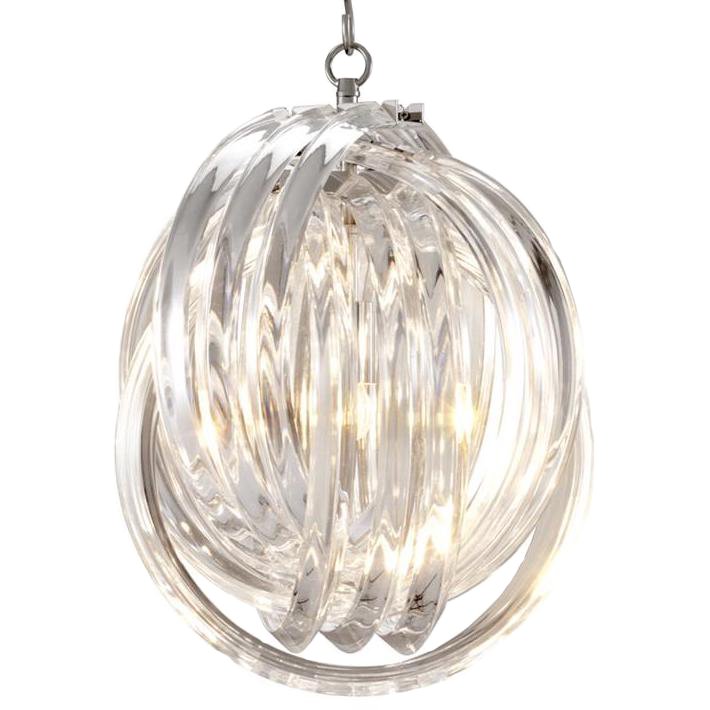 Люстра Chandelier Marco Polo S Прозрачный (Transparent) Никель Люстра Chandelier Marco Polo S Прозрачный (Transparent) Никель в Рязани | Loft Concept