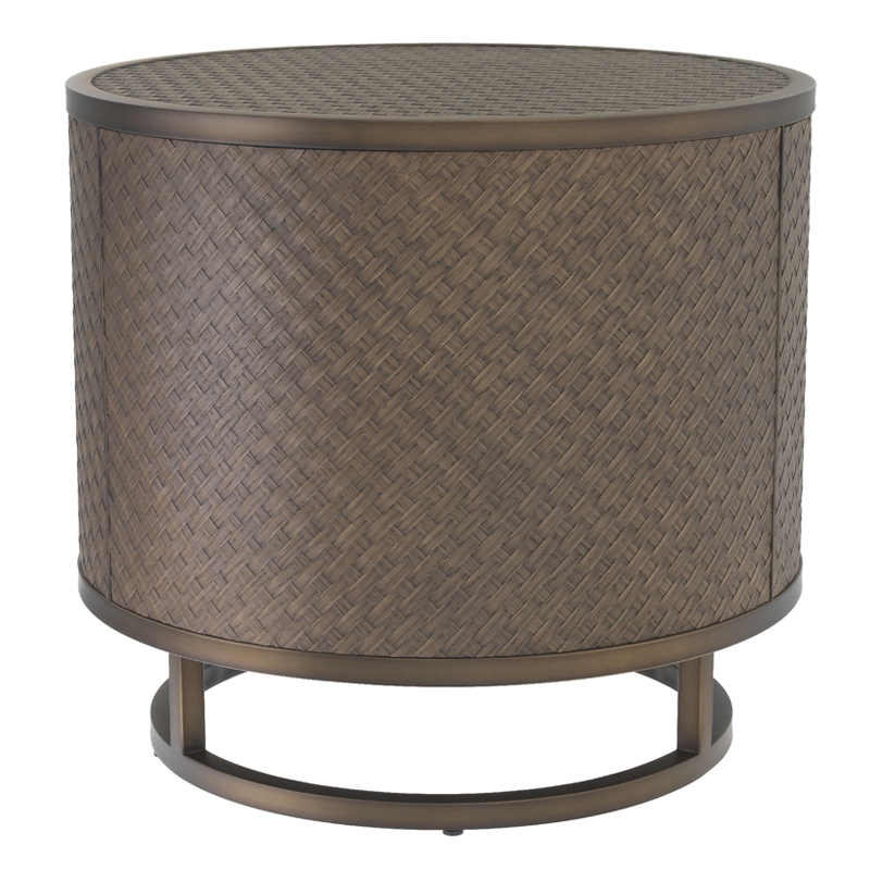 Приставной стол Eichholtz Side Table Napa Valley Коричневый Темная бронза Приставной стол Eichholtz Side Table Napa Valley Коричневый Темная бронза в Рязани | Loft Concept
