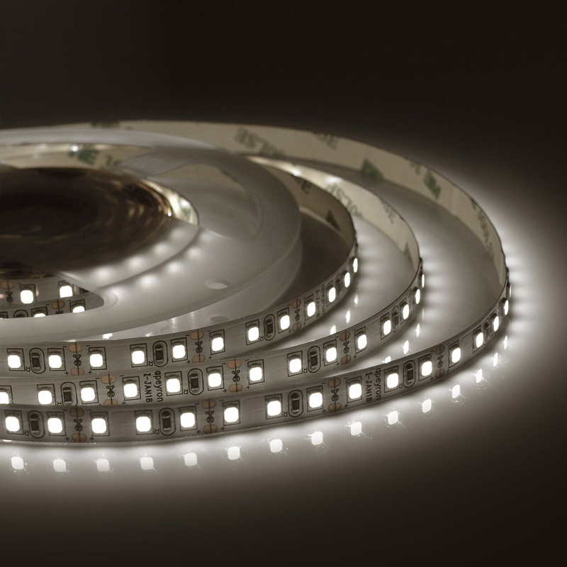 Светодиодная лента 9,6W/m 120LED/m 3528SMD теплый белый Белый в Рязани | Loft Concept 