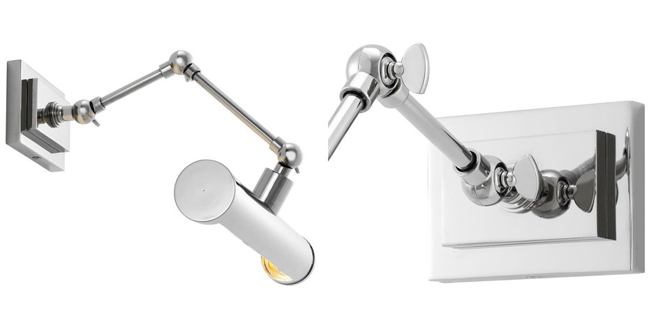 Бра Eichholtz Wall Lamp Pacific Nickel - Loft-Concept в Рязани