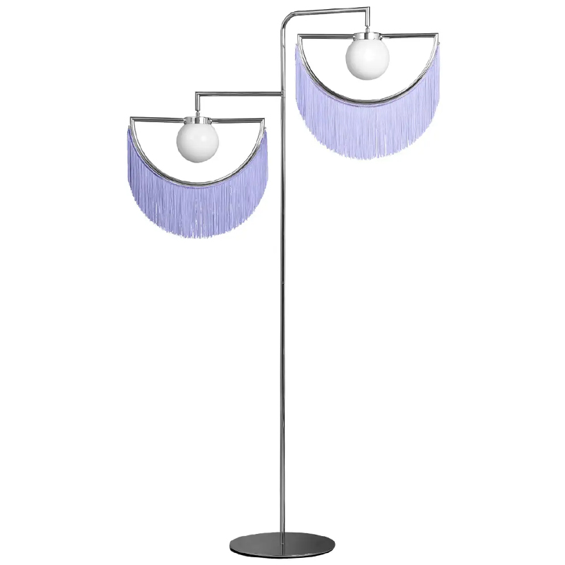 Торшер Wink Standing Lamp by Houtique Lila Серебряный Сиреневый Торшер Wink Standing Lamp by Houtique Lila Серебряный Сиреневый в Рязани | Loft Concept