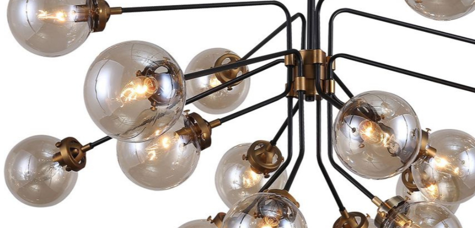 Большой Светильник Bistro Ceiling Globe 16 Большой Светильник Bistro Ceiling Globe 16 - Loft-Concept в Рязани