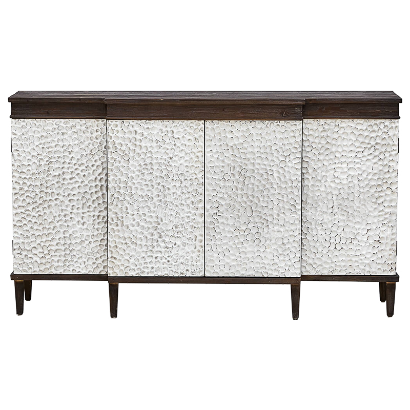 Комод Kekepania chest of drawers Белый Коричневый Комод Kekepania chest of drawers Белый Коричневый в Рязани | Loft Concept