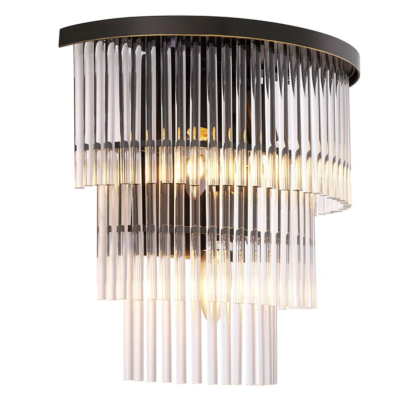 Бра Eichholtz Wall Lamp East Bronze Прозрачное Стекло Темная бронза Бра Eichholtz Wall Lamp East Bronze Прозрачное Стекло Темная бронза в Рязани | Loft Concept