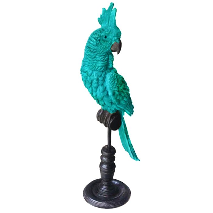 Статуэтка Emerald Parrot Изумрудный Статуэтка Emerald Parrot Изумрудный в Рязани | Loft Concept