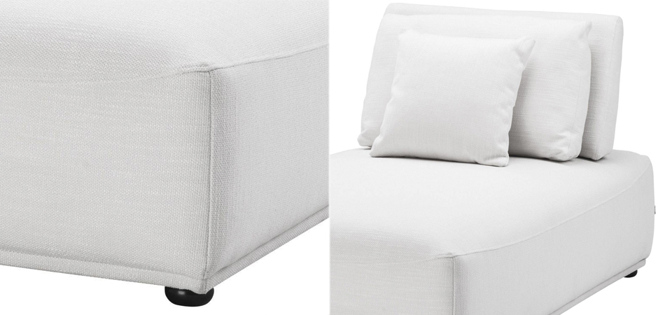 Кресло Eichholtz Chaise Longue Mondial white Кресло Eichholtz Chaise Longue Mondial white - Loft-Concept в Рязани