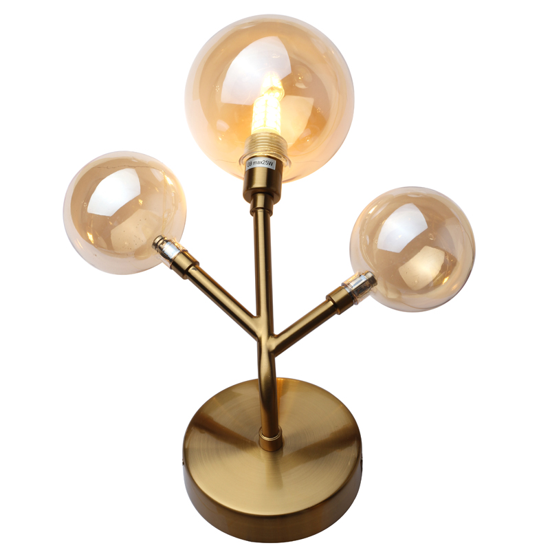 Бра Berries Trio Sconce bronze Бронза Прозрачный Бра Berries Trio Sconce bronze Бронза Прозрачный в Рязани | Loft Concept