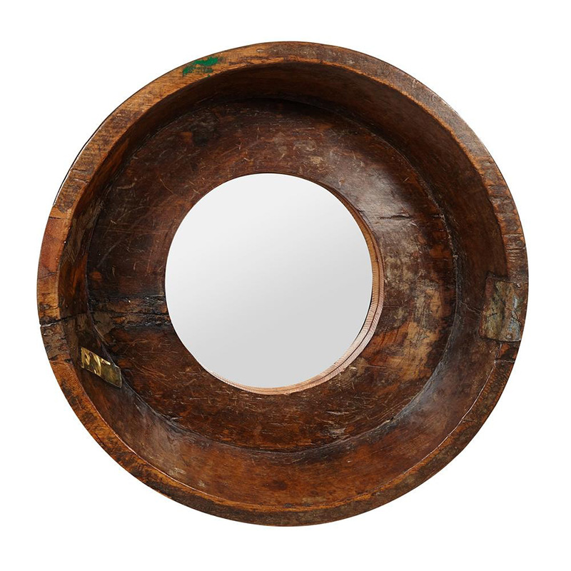 Зеркало Antique Indian Mango Wood Mirror Коричневый Зеркало Antique Indian Mango Wood Mirror Коричневый в Рязани | Loft Concept