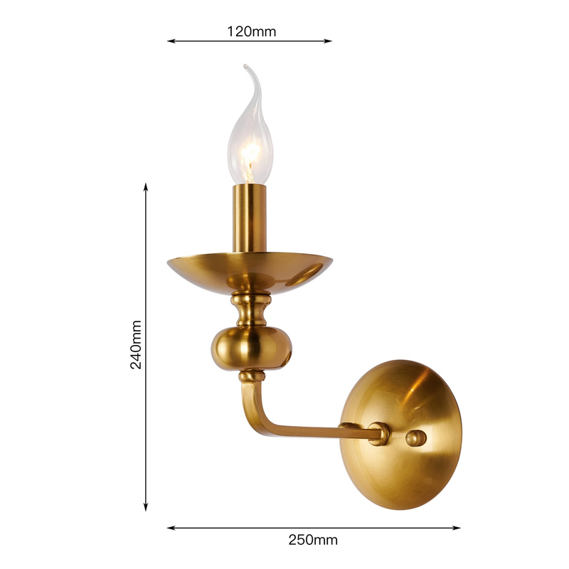 Бра бронзового цвета Candelabrum Бра бронзового цвета Candelabrum в Рязани