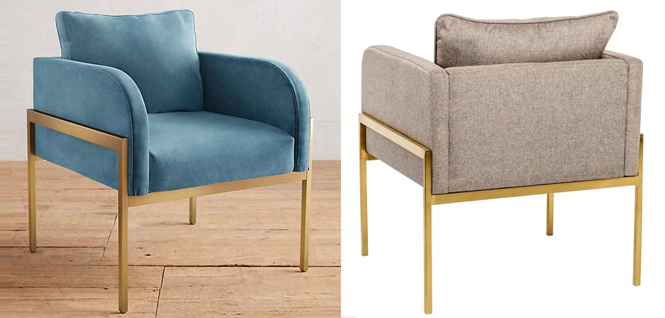 Кресло Velvet Ardmore Chair Кресло Velvet Ardmore Chair - Loft-Concept в Рязани