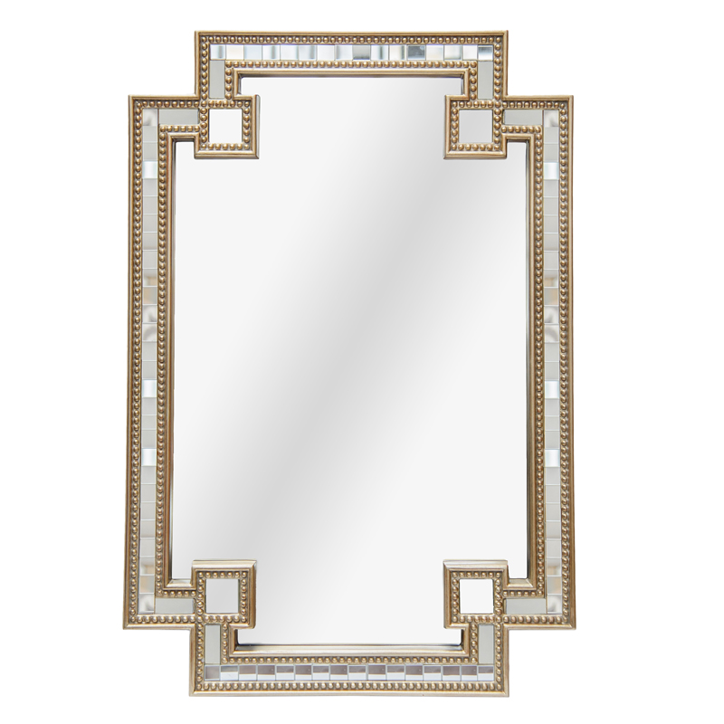 Зеркало Wallace Mirror gold edging Золотой Зеркало Wallace Mirror gold edging Золотой в Рязани | Loft Concept
