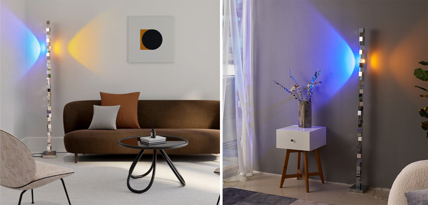 Торшер Башня из кубиков Cube Tower - фото