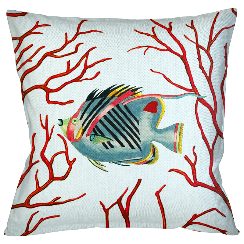 Декоративная подушка Seashell Still Life Мульти в Рязани | Loft Concept 