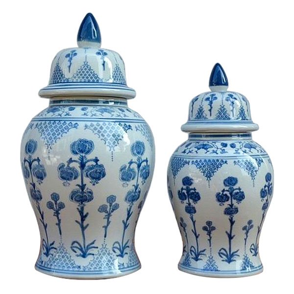 Ваза с крышкой Ceramo Светло-голубой Ваза с крышкой Ceramo Светло-голубой в Рязани | Loft Concept
