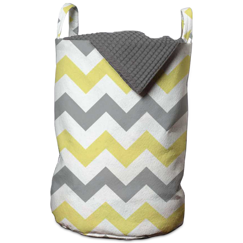 Корзина Mustard and Gray Chevron II Basket Мульти Корзина Mustard and Gray Chevron II Basket Мульти в Рязани | Loft Concept
