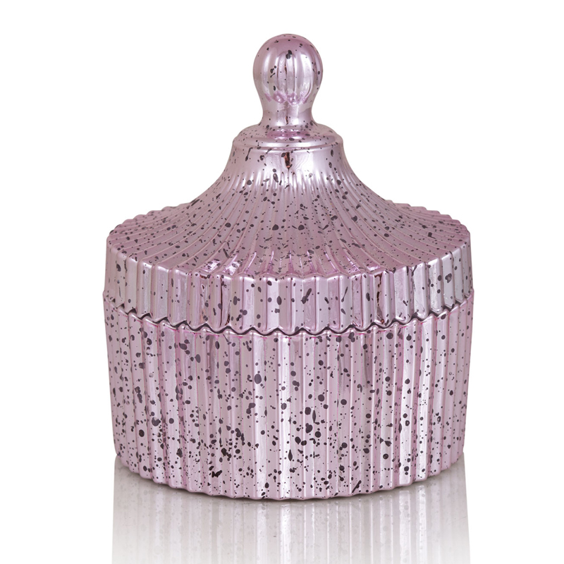 Шкатулка Glass Vessel With Lid розовая Розовый Шкатулка Glass Vessel With Lid розовая Розовый в Рязани | Loft Concept