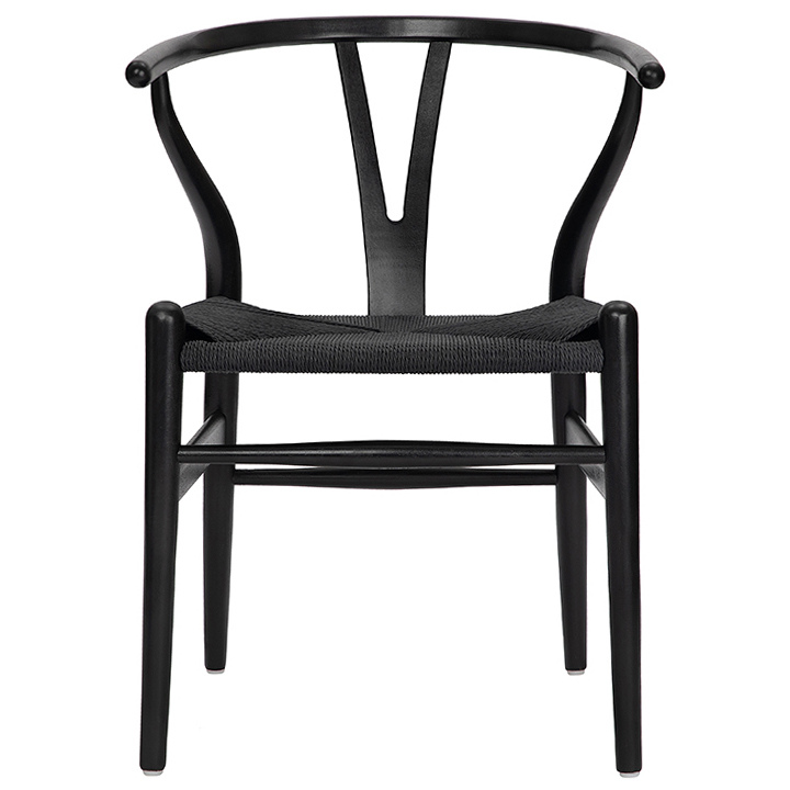 Стул Wish Bone Chair Черный Стул Wish Bone Chair Черный в Рязани | Loft Concept