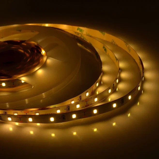 Светодиодная лента 4,8W/m 60LED/m 3528SMD теплый белый Белый Светодиодная лента 4,8W/m 60LED/m 3528SMD теплый белый Белый в Рязани | Loft Concept