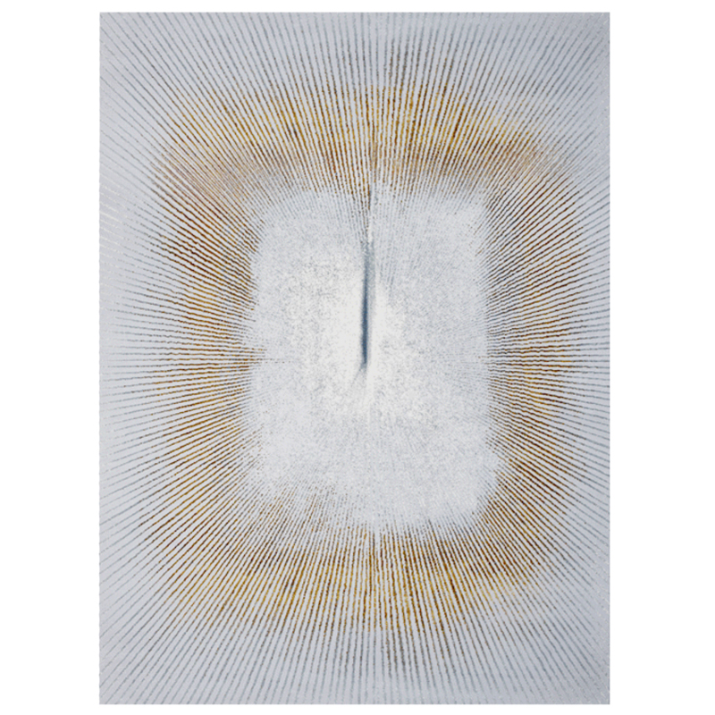 Большой Ковер Golden Rays Luxury Carpet Серо-голубой Бежевый Большой Ковер Golden Rays Luxury Carpet Серо-голубой Бежевый в Рязани | Loft Concept