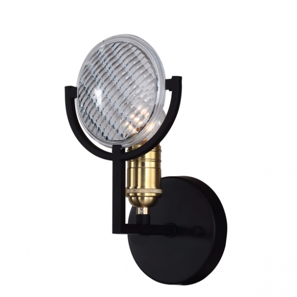 Бра RH Gaslight Lens Sconce 1 Черный Бра RH Gaslight Lens Sconce 1 Черный в Рязани | Loft Concept