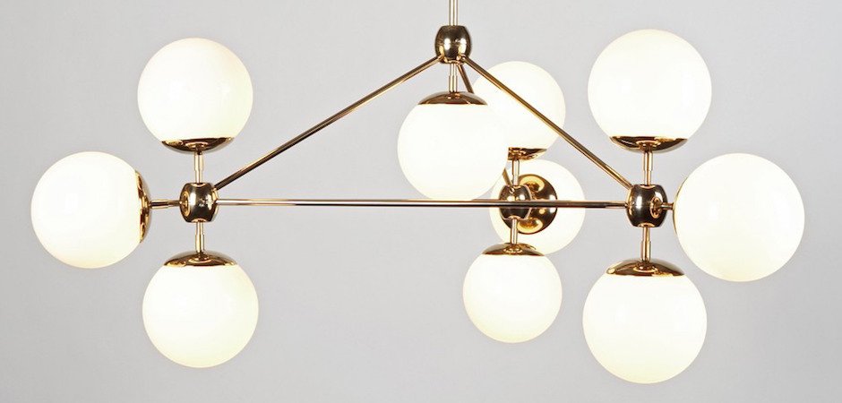 Люстра Modo Chandelier White Glass Люстра Modo Chandelier White Glass - Loft-Concept в Рязани