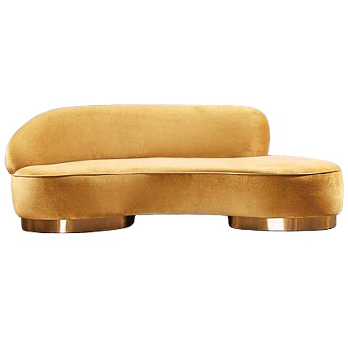 Диван Caramel Softness Шафрановый Диван Caramel Softness Шафрановый в Рязани | Loft Concept