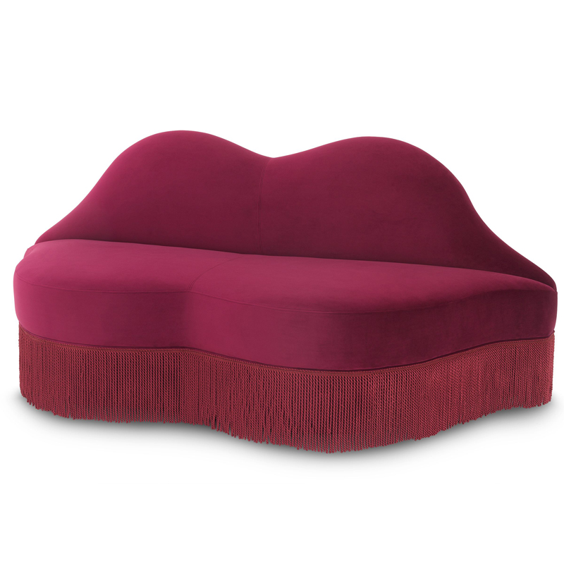 Диван Eichholtz Sofa The Kiss Бургундский красный Диван Eichholtz Sofa The Kiss Бургундский красный в Рязани | Loft Concept