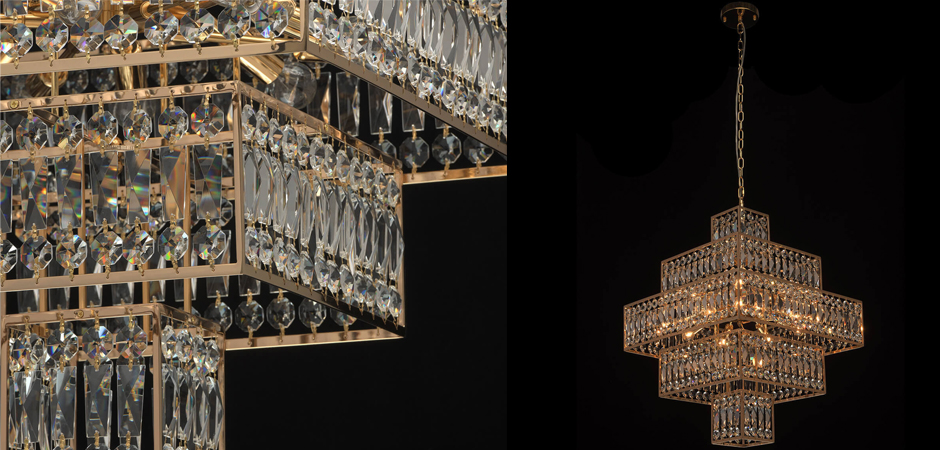 Люстра Crystal Inserts Lamp 16 Люстра Crystal Inserts Lamp 16 - Loft-Concept в Рязани