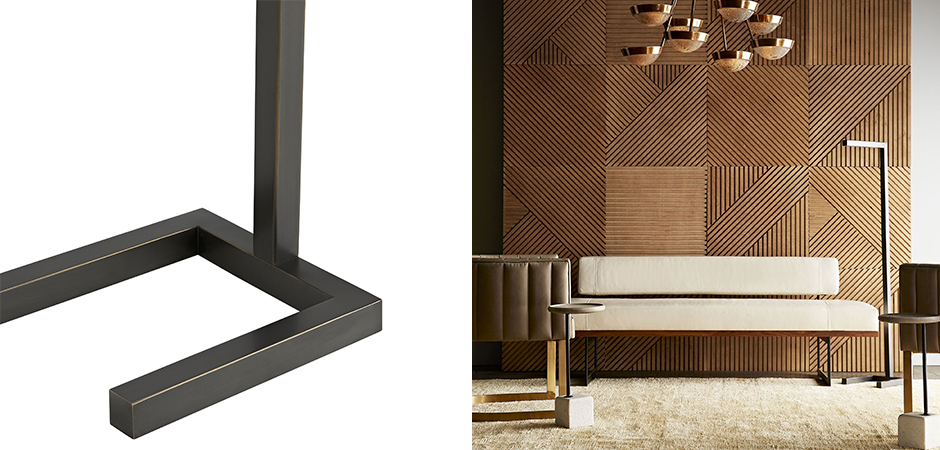 Торшер Arteriors SALFORD FLOOR LAMP Black Торшер Arteriors SALFORD FLOOR LAMP Black - Loft-Concept в Рязани