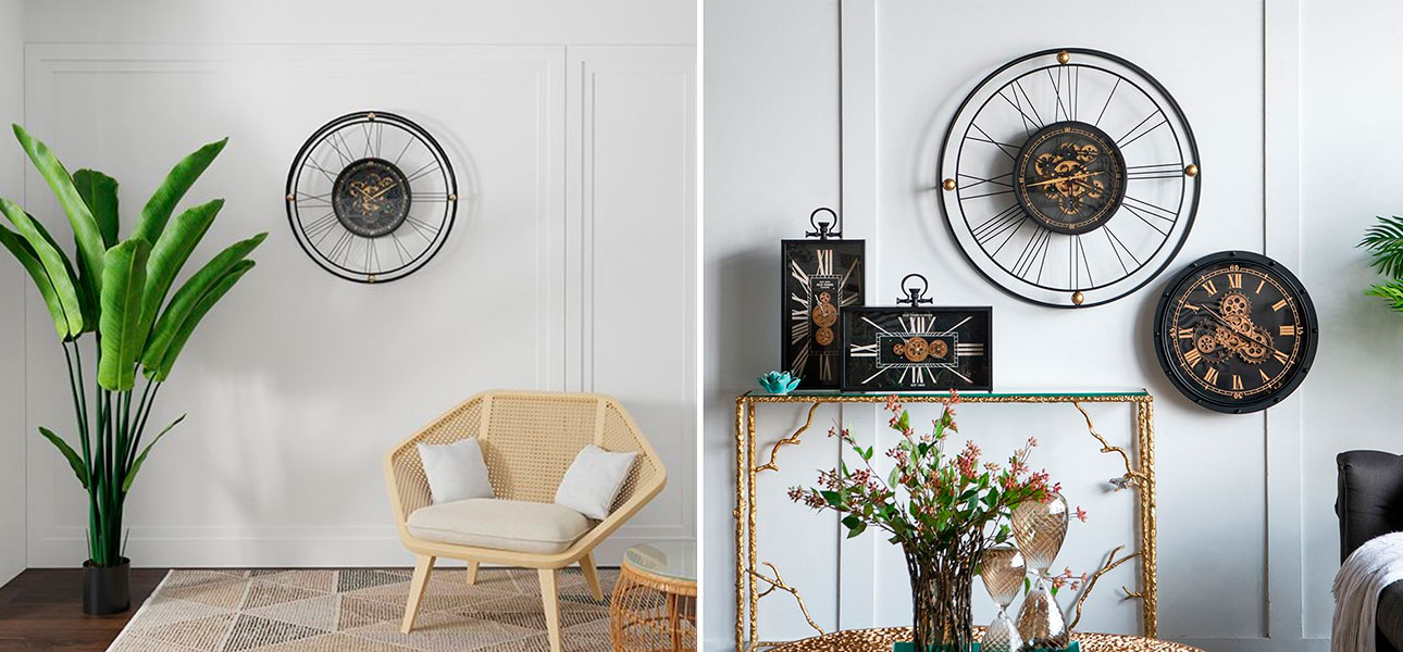 Часы круглые на стену Herman - фото