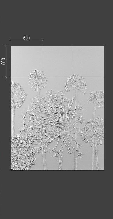 Барельеф DANDELIONS в Рязани