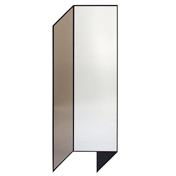 Зеркало Bower Fold Floor Shape Mirror Прозрачный Черный Серый Зеркало Bower Fold Floor Shape Mirror Прозрачный Черный Серый в Рязани | Loft Concept