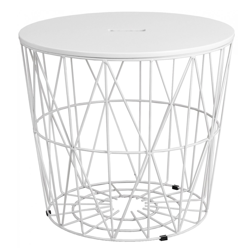 Приставной стол Cambria Side Table white Белый Приставной стол Cambria Side Table white Белый в Рязани | Loft Concept