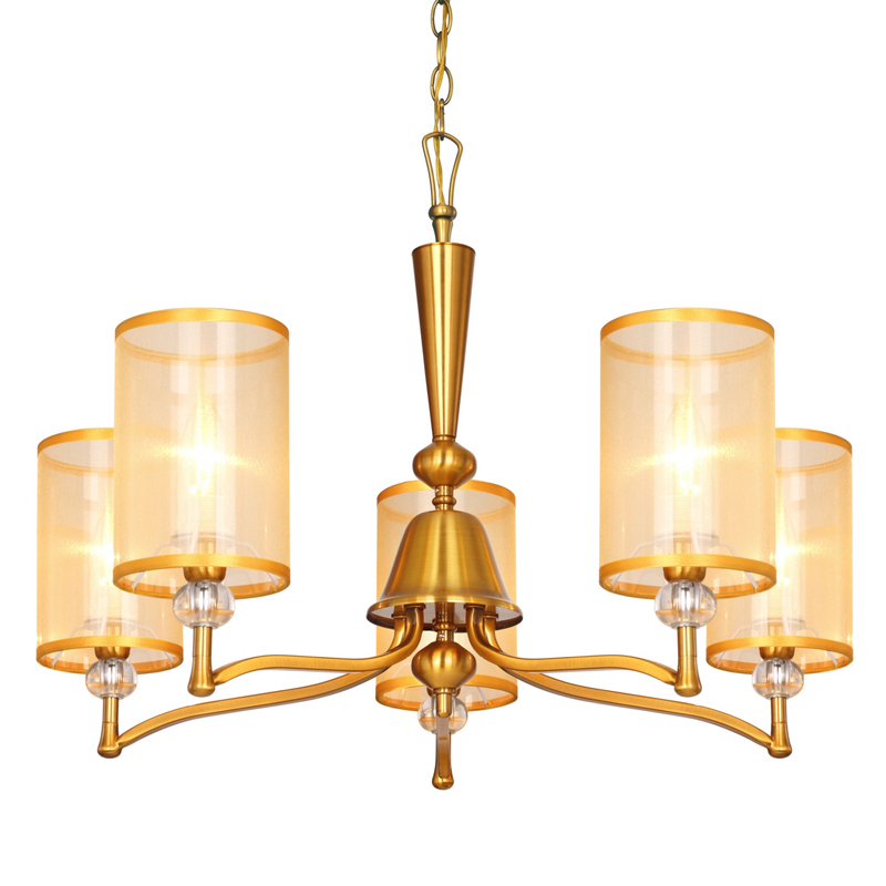 Люстра Boniface Chandelier 68 Латунь Золотой Шампань Прозрачный Люстра Boniface Chandelier 68 Латунь Золотой Шампань Прозрачный в Рязани | Loft Concept