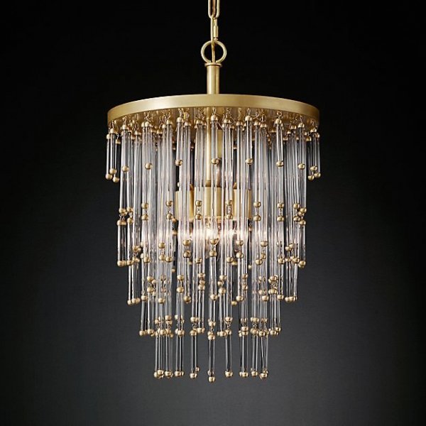 Люстра Restoration Hardware Luciano Chandelier 14 Латунь Люстра Restoration Hardware Luciano Chandelier 14 Латунь в Рязани | Loft Concept