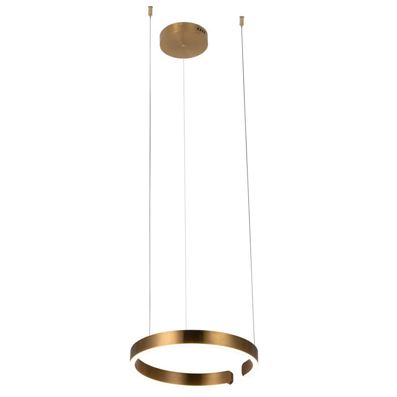 Подвесной светильник Half Ring brass 40 Латунь Золотой в Рязани | Loft Concept 