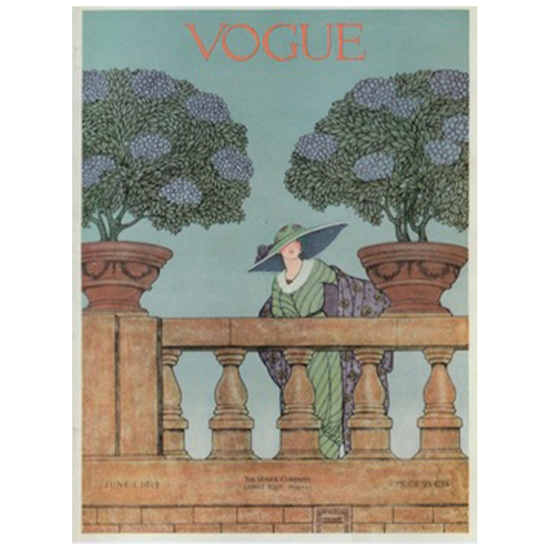 Постер Vogue Cover 1912 June Постер Vogue Cover 1912 June в Рязани | Loft Concept