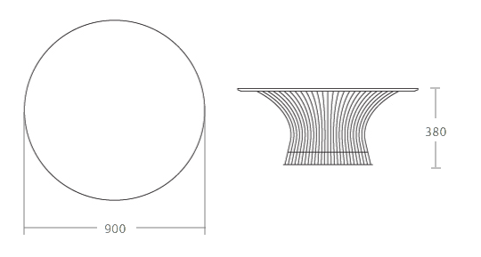 Стол Platner Coffee Стол Platner Coffee в Рязани