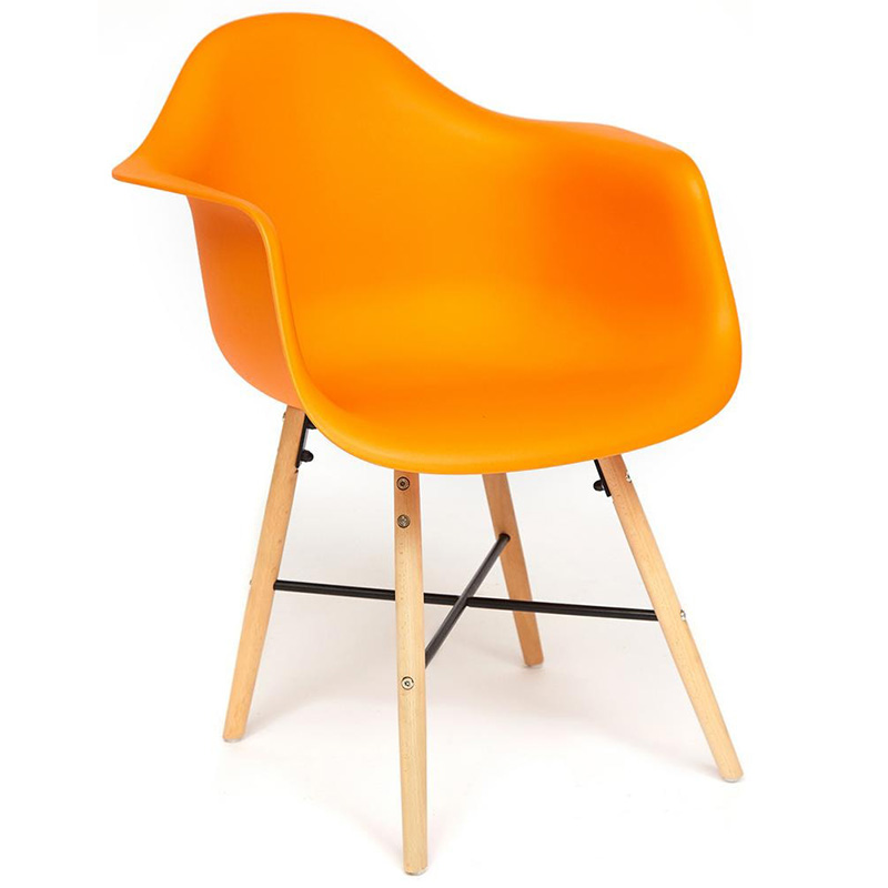 Стул DAW orange Оранжевый Древесина Стул DAW orange Оранжевый Древесина в Рязани | Loft Concept