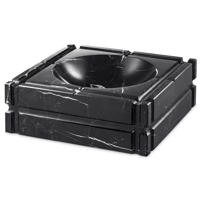Пепельница Eichholtz Ashtray Nestor Black Черный Мрамор Nero Пепельница Eichholtz Ashtray Nestor Black Черный Мрамор Nero в Рязани | Loft Concept