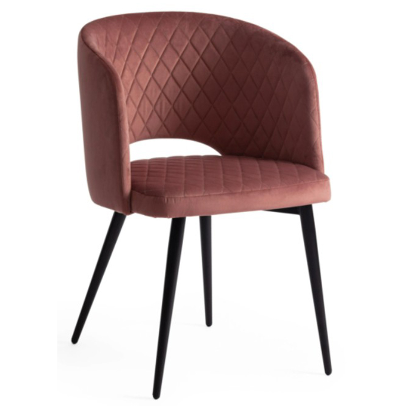 Стул Janice Coral Chair Коралловый Черный Стул Janice Coral Chair Коралловый Черный в Рязани | Loft Concept