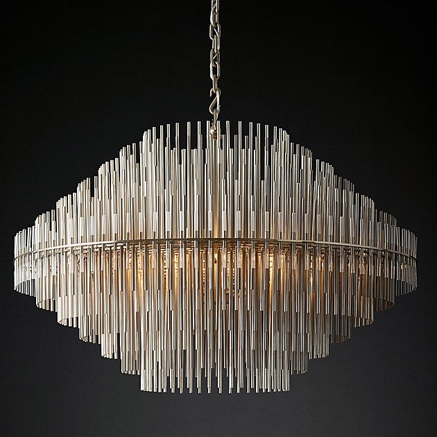 Люстра Restoration Hardware Emile Round Chandelier Chrome Латунь Античная полированная Прозрачный Оловянный Люстра Restoration Hardware Emile Round Chandelier Chrome Латунь Античная полированная Прозрачный Оловянный в Рязани | Loft Concept