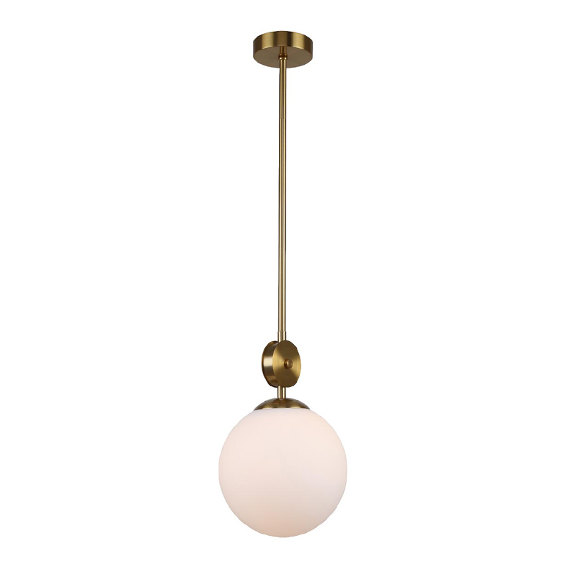 Подвесной светильник Kyran Bronze Hanging Lamp Бронза Белый Подвесной светильник Kyran Bronze Hanging Lamp Бронза Белый в Рязани | Loft Concept