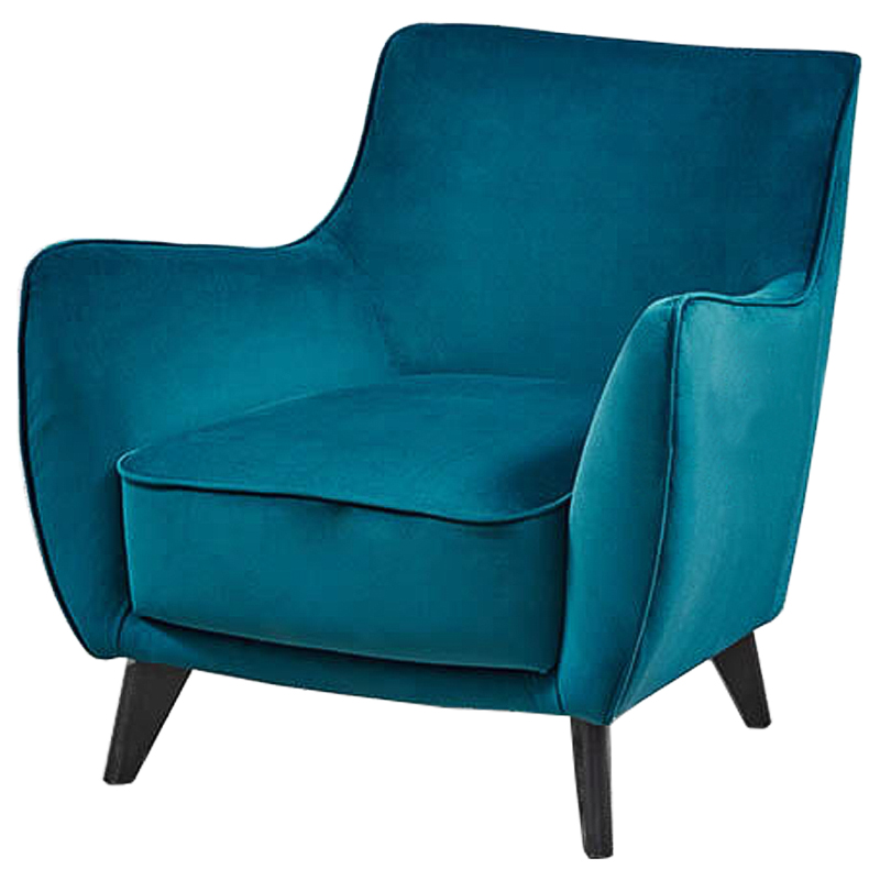 Кресло Shore Chair Бирюзовый Коричневый Кресло Shore Chair Бирюзовый Коричневый в Рязани | Loft Concept
