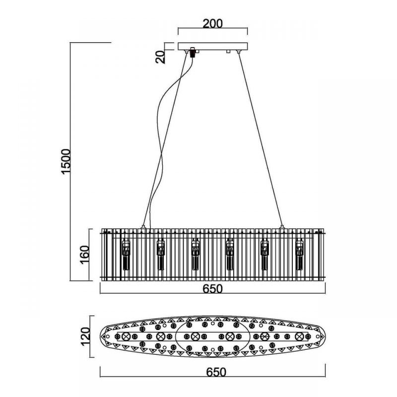 Люстра Board Chandelier Люстра Board Chandelier в Рязани