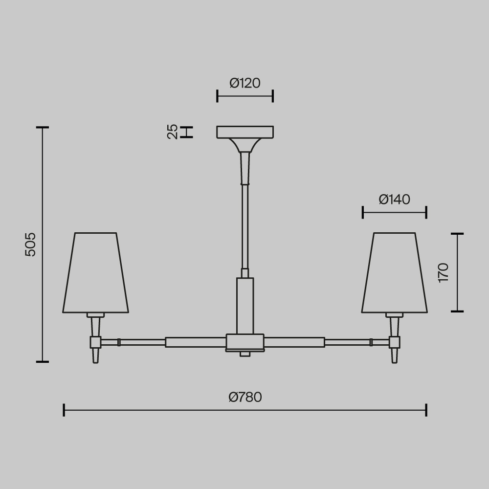 Потолочный светильник Zaragoza Е14 в Рязани